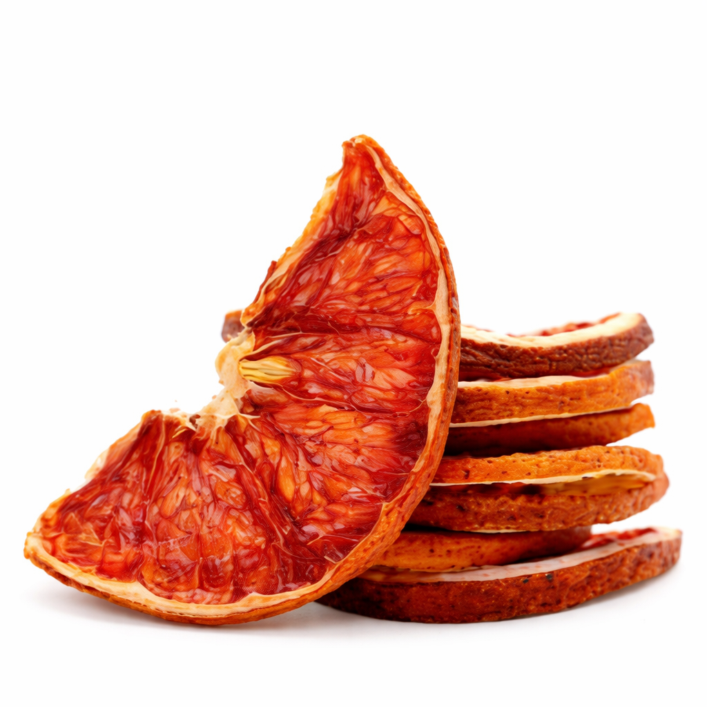 Grapefruit roz deshidratat felii